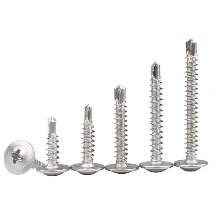 Phillips Pan Head Self-Drilling Screw With Washer